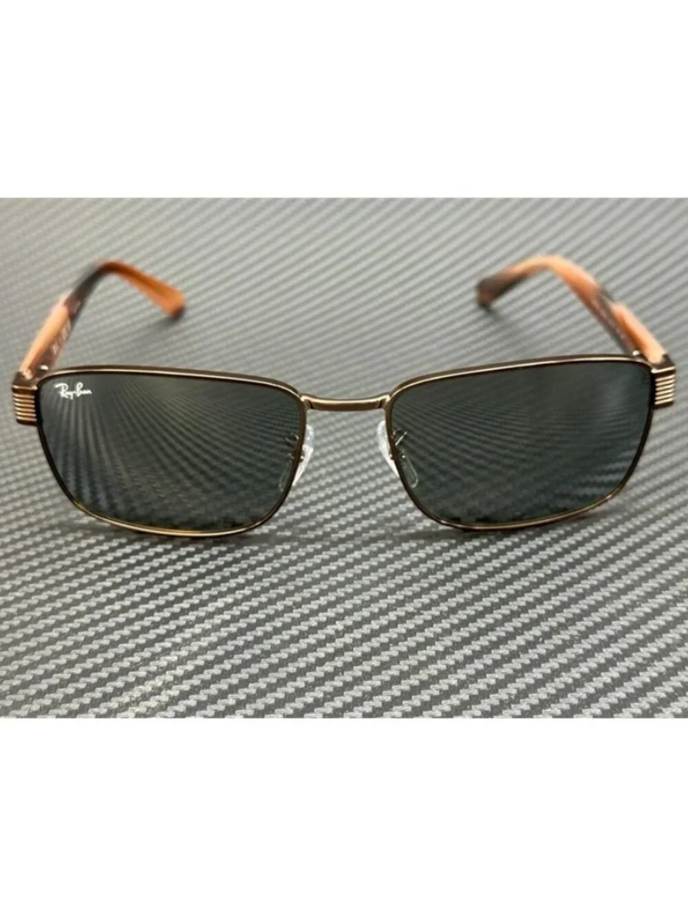 New Ray-Ban Men Copper Sunglasses 59-18-145